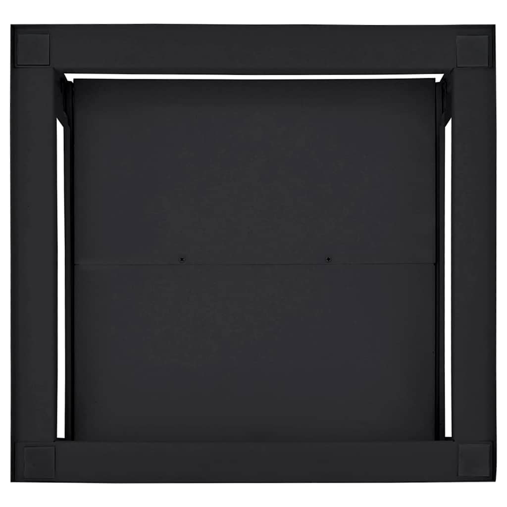 Waschmaschinen-Podest Schwarz 60 x 56 x 52 cm Stahl