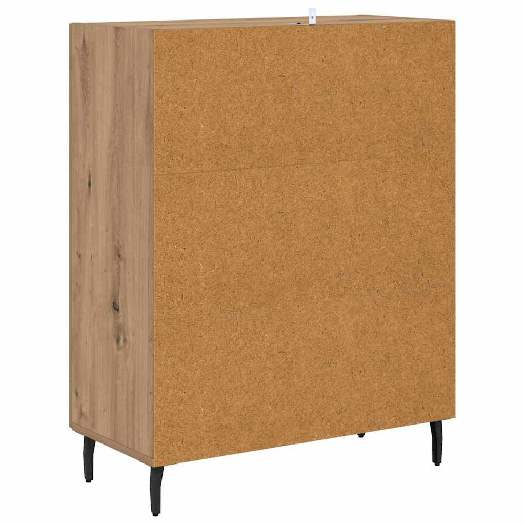 Sideboard Artisan-Eiche 69,5 x 34 x 90 cm Holzwerkstoff