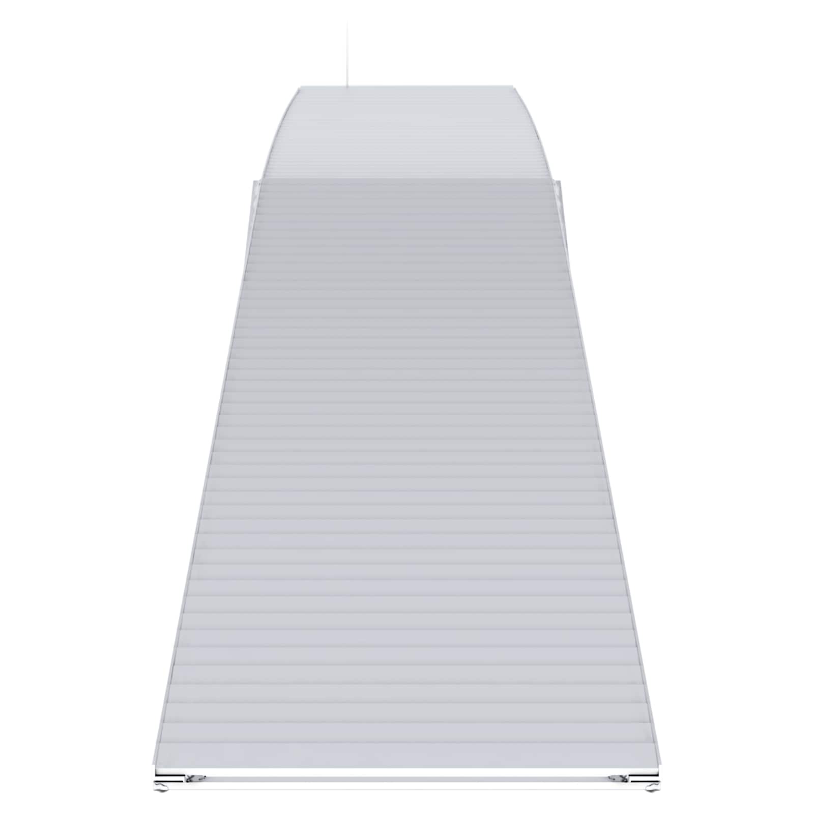 Motorradrampe 680 kg 2 pcs Silber 205 x 28 x 5 cm Aluminium
