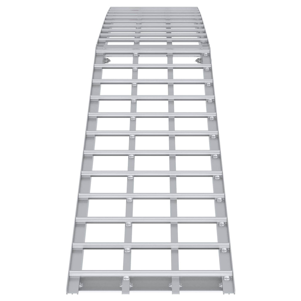 Motorradrampe 680 kg Silber 680 kg Aluminium
