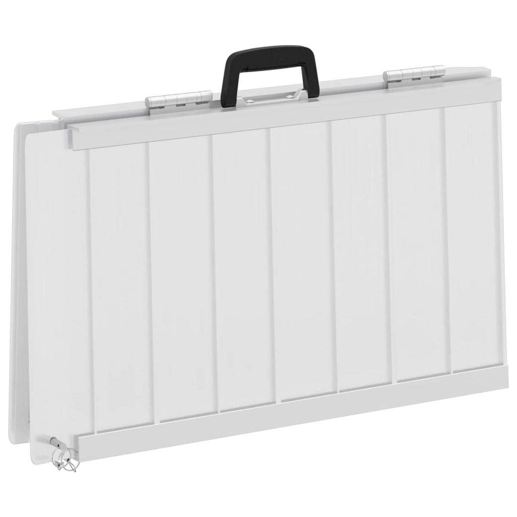 Rampe für Rollstühle 270 kg Silber 62 x 73 x 5 cm Aluminium