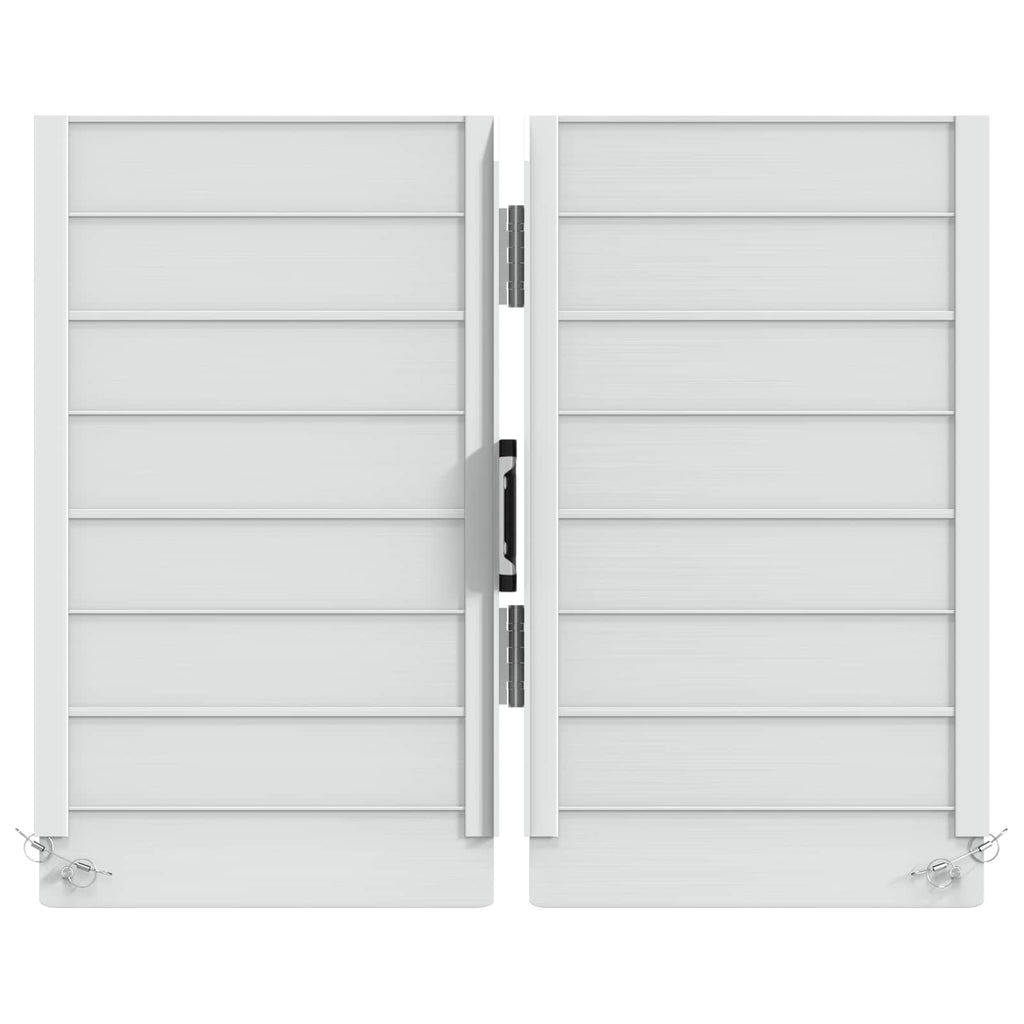 Rampe für Rollstühle 270 kg Silber 62 x 73 x 5 cm Aluminium