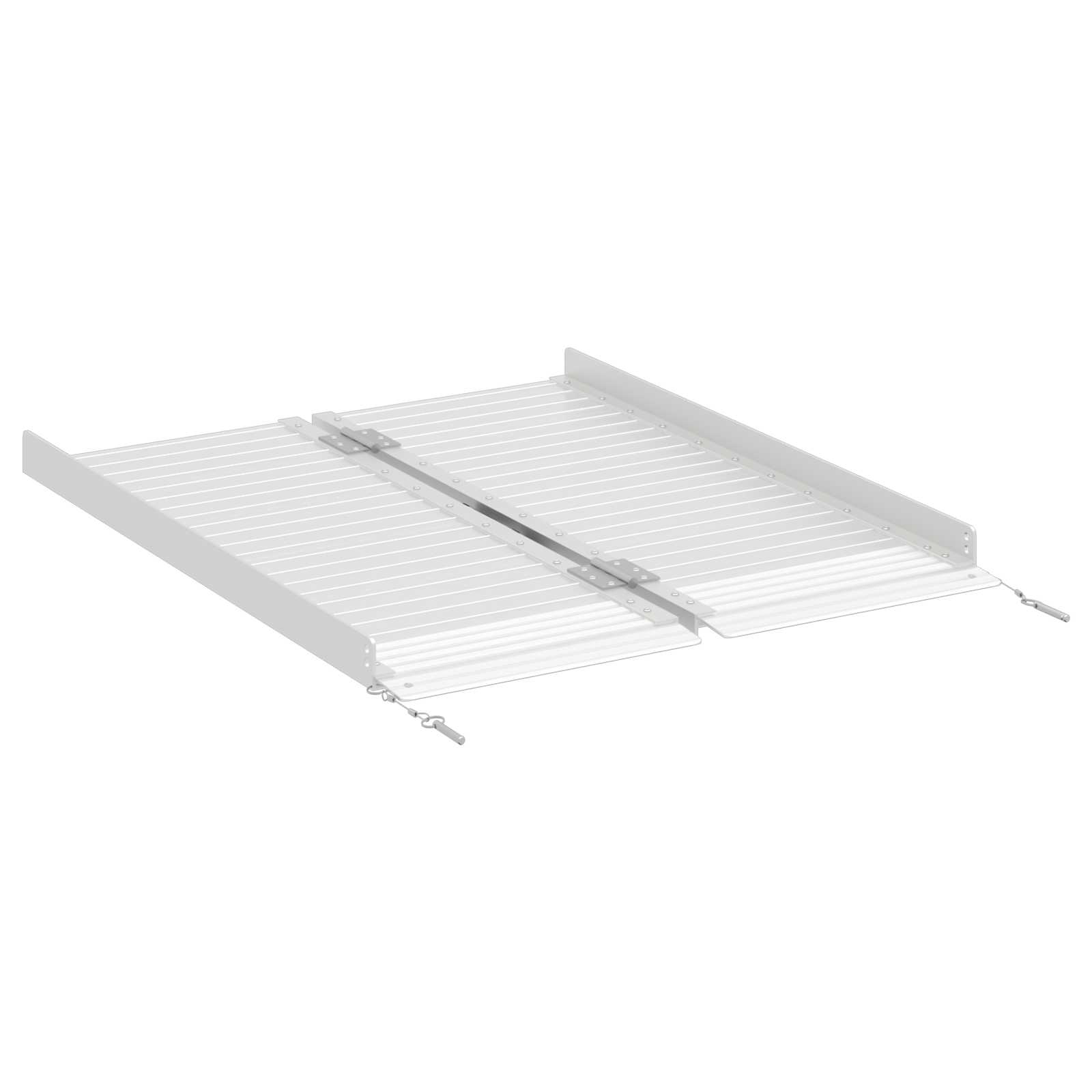 Rampe für Rollstühle 270 kg Silber 270 kg Aluminium