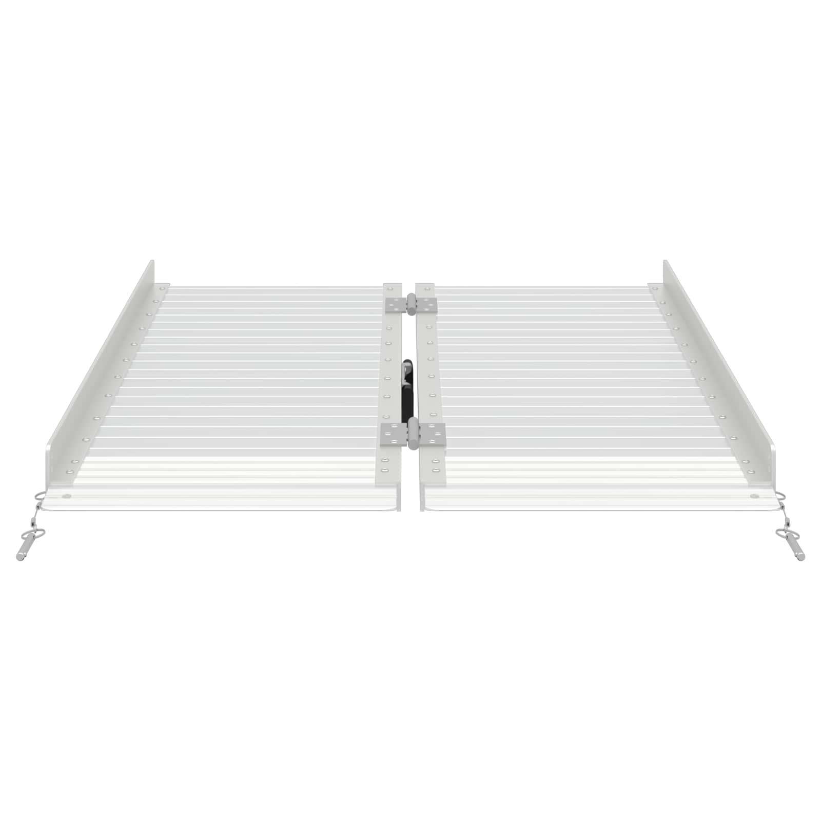 Rampe für Rollstühle 270 kg Silber 270 kg Aluminium