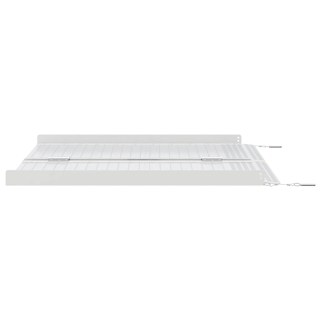 Rampe für Rollstühle 270 kg Silber 270 kg Aluminium