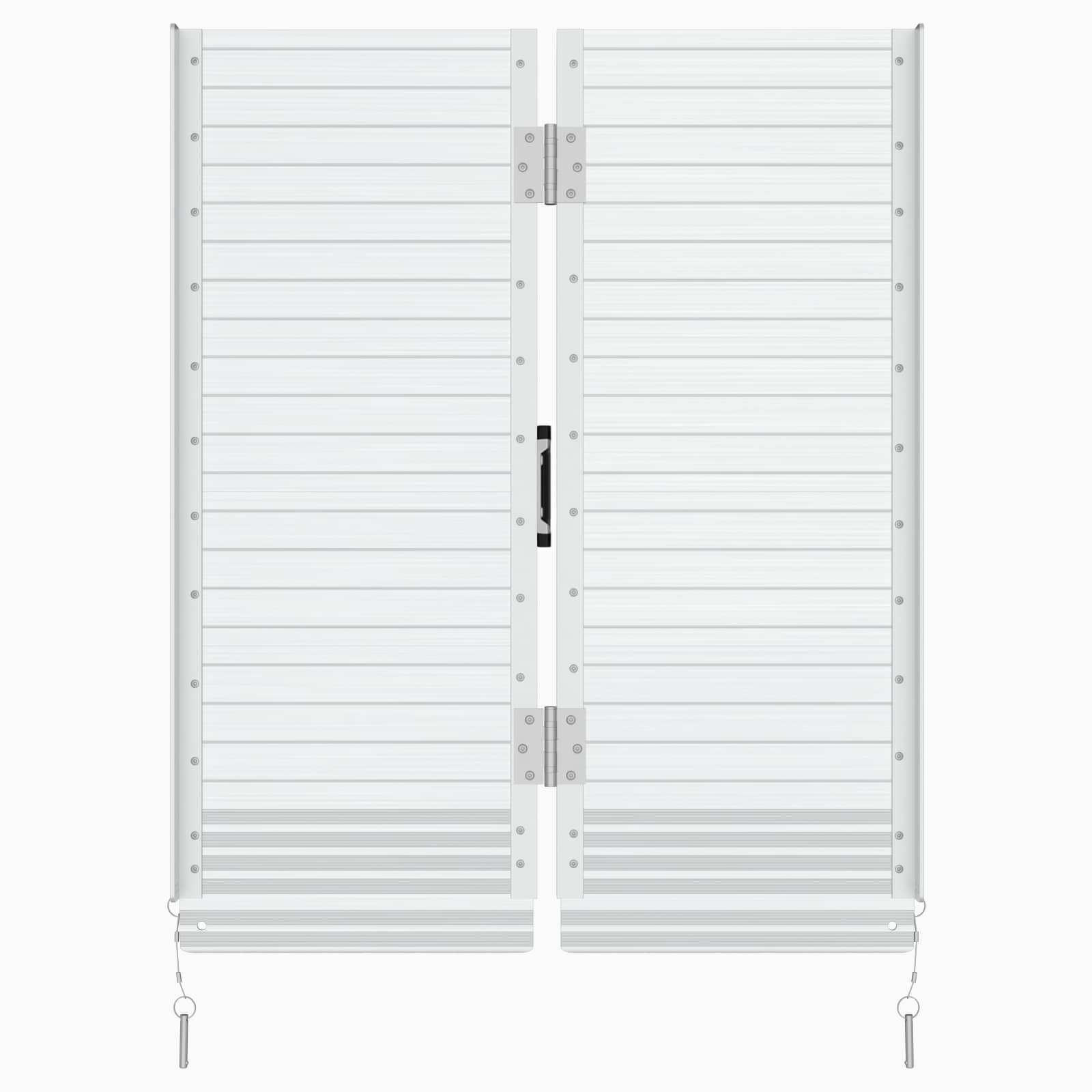 Rampe für Rollstühle 270 kg Silber 270 kg Aluminium