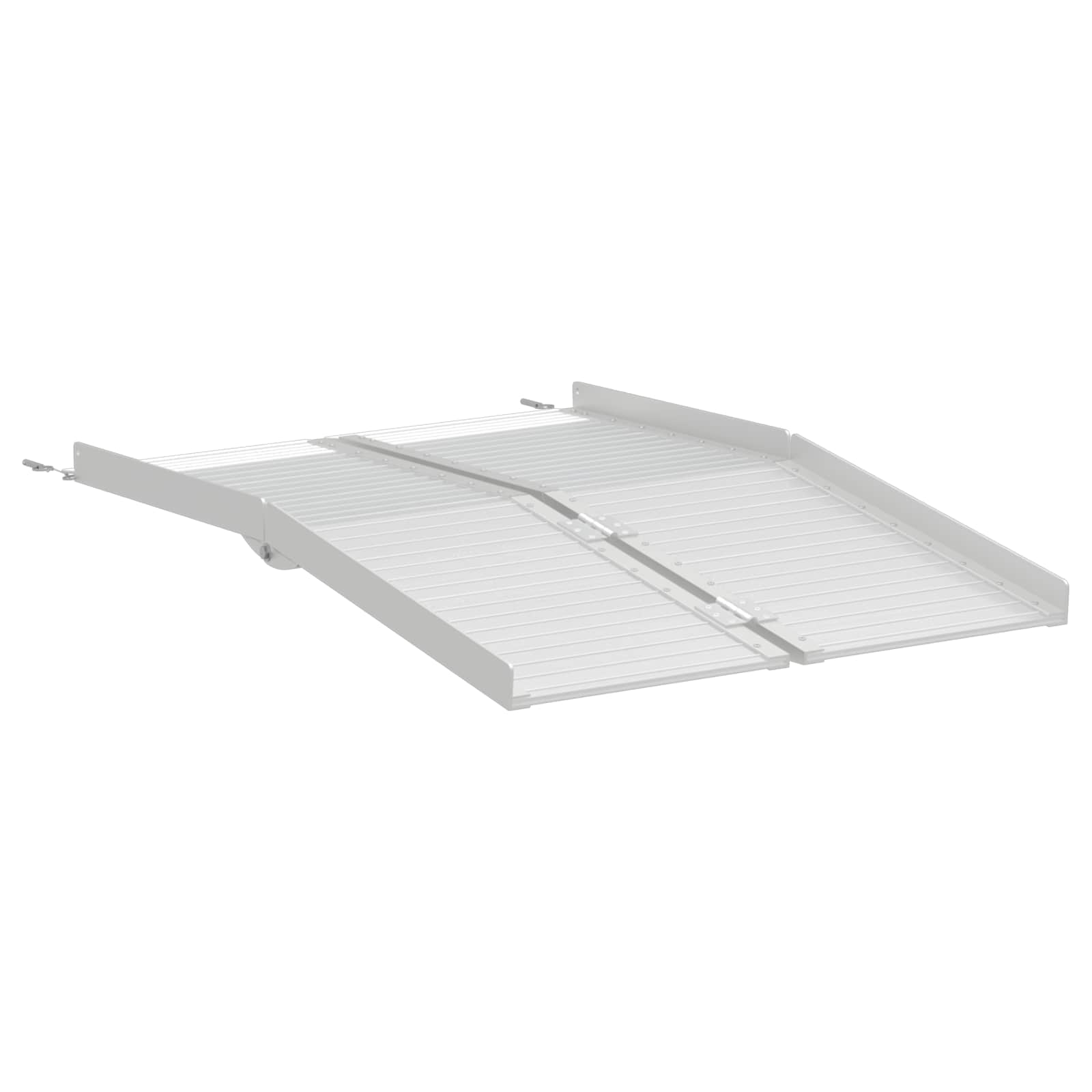 Rampe für Rollstühle 270 kg Silber 270 kg Aluminium