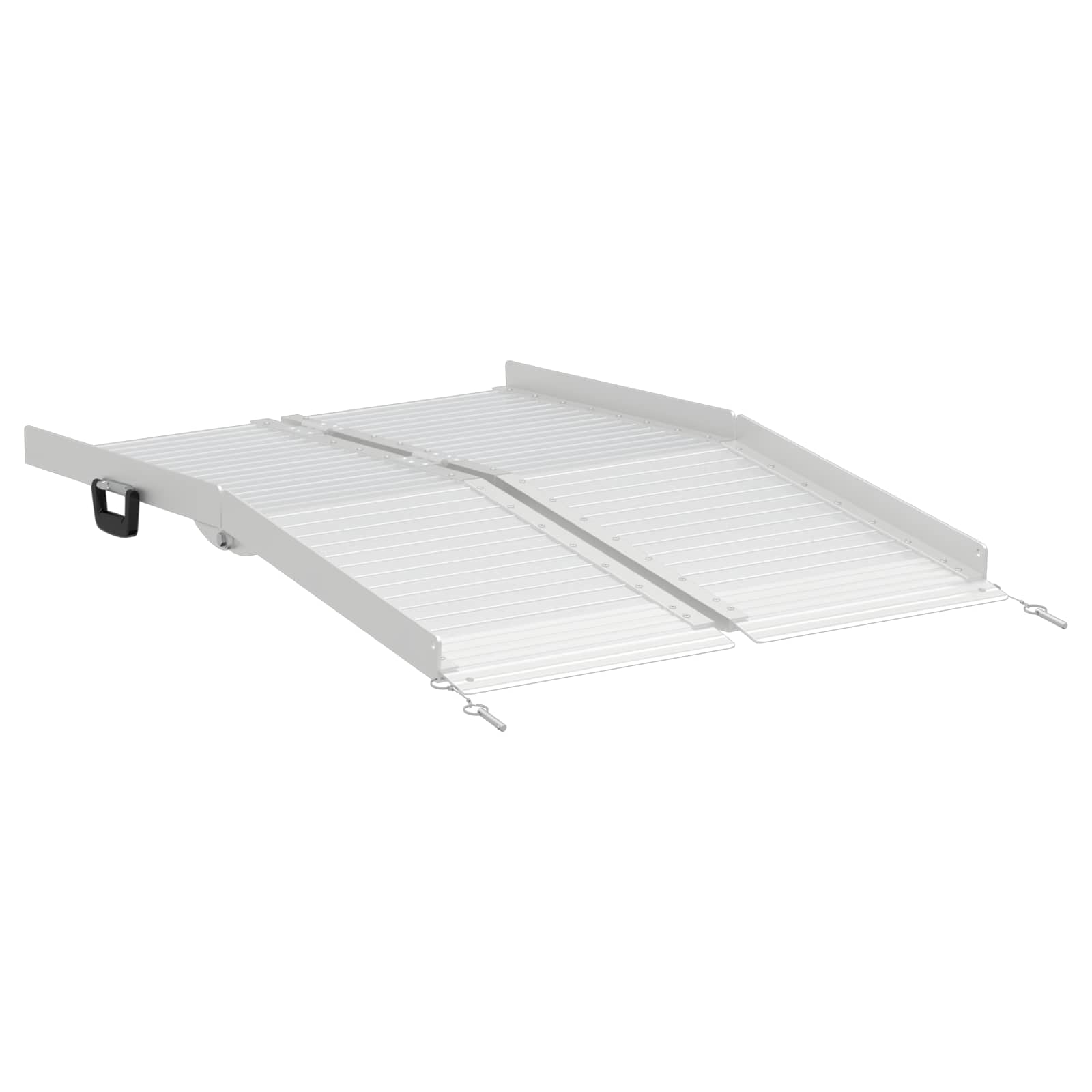 Rampe für Rollstühle 270 kg Silber 270 kg Aluminium