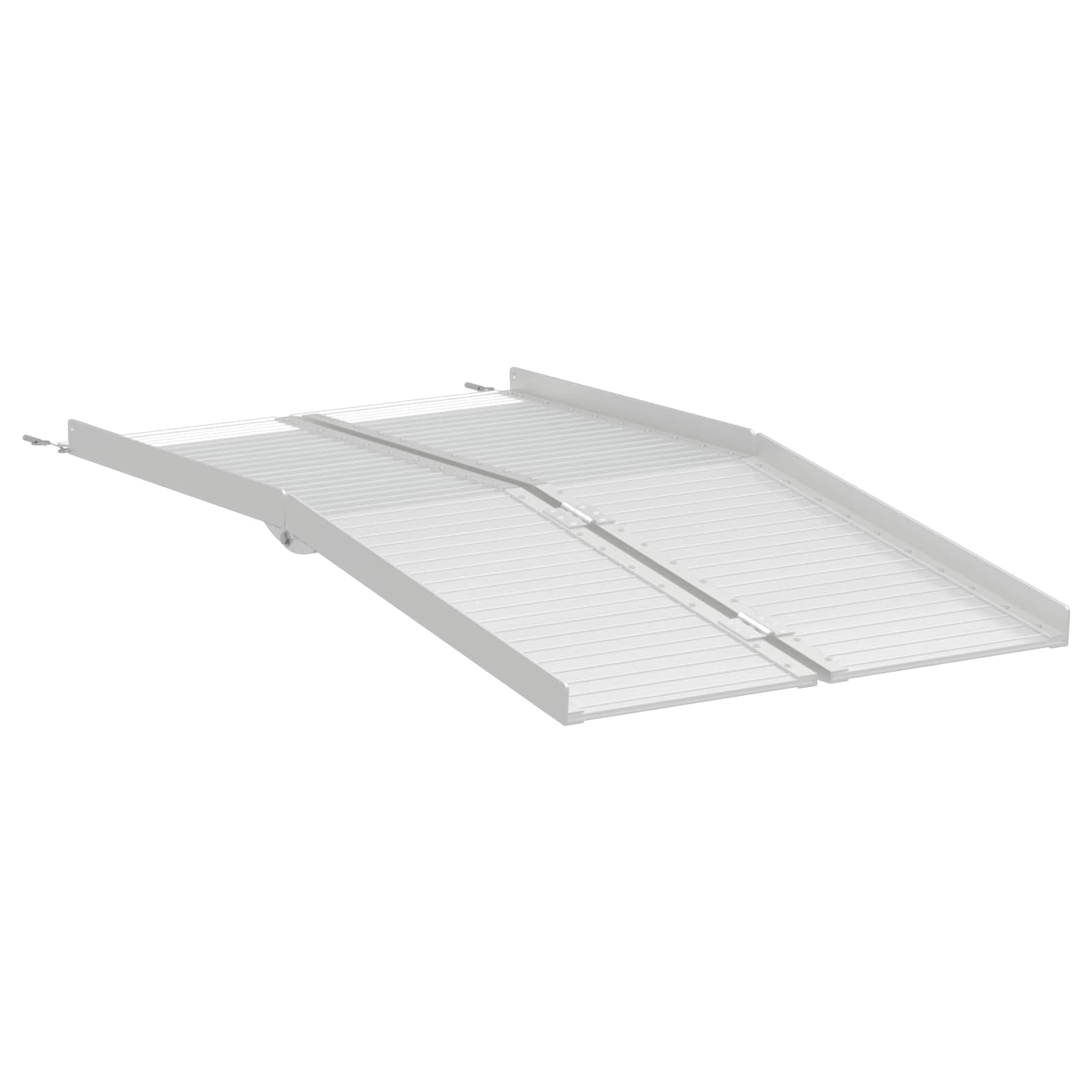 Rampe für Rollstühle 270 kg Silber 270 kg Aluminium