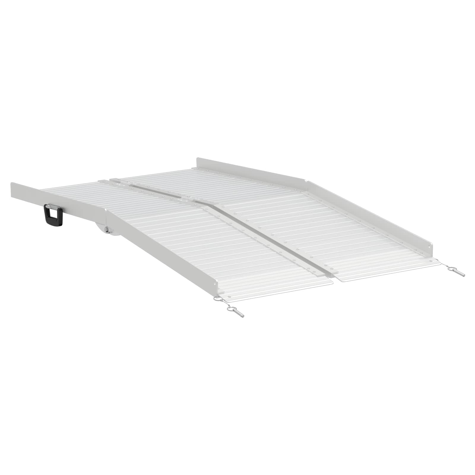 Rampe für Rollstühle 270 kg Silber 270 kg Aluminium