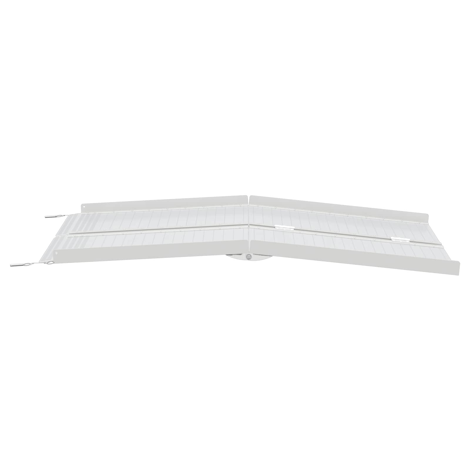 Rampe für Rollstühle 270 kg Silber 270 kg Aluminium