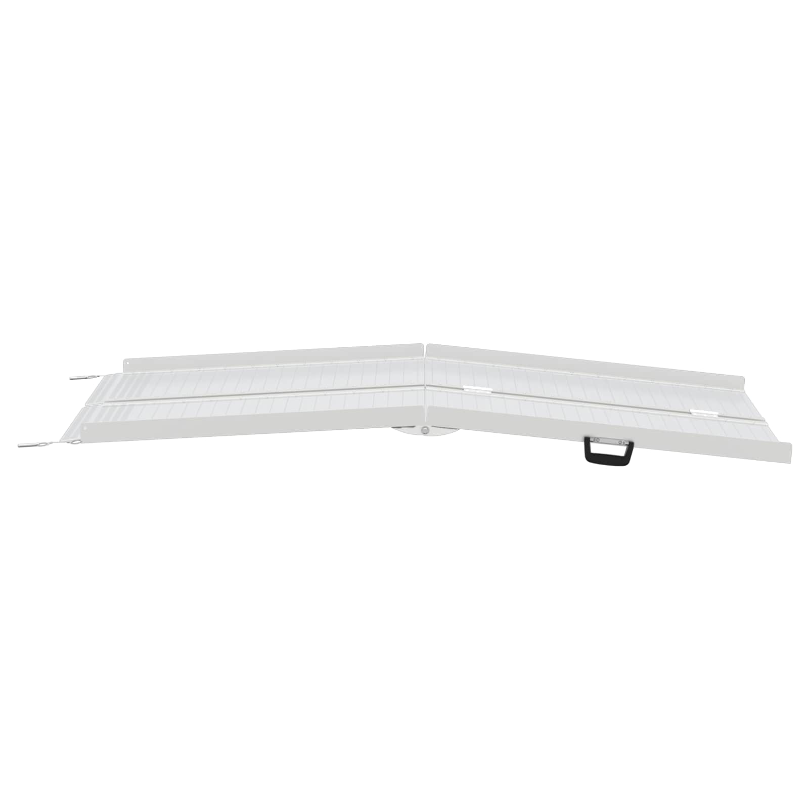 Rampe für Rollstühle 270 kg Silber 270 kg Aluminium