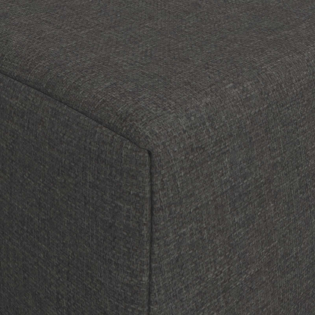Klappsofa Bett Dunkelgrau 200 x 70 x 15 cm Stoff