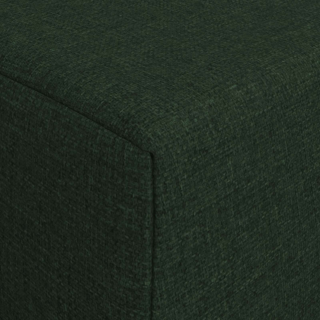 Klappsofa Bett Dunkelgrün 200 x 70 x 15 cm Stoff