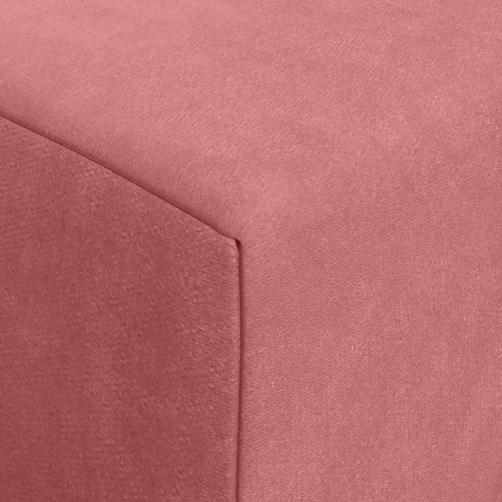 Klappsofa Bett Rosa 200 x 70 x 15 cm Samt