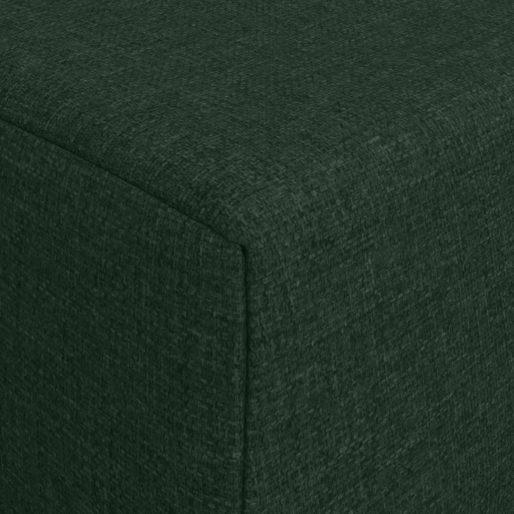 Klappsofa Bett Dunkelgrün 200 x 70 x 10 cm Stoff