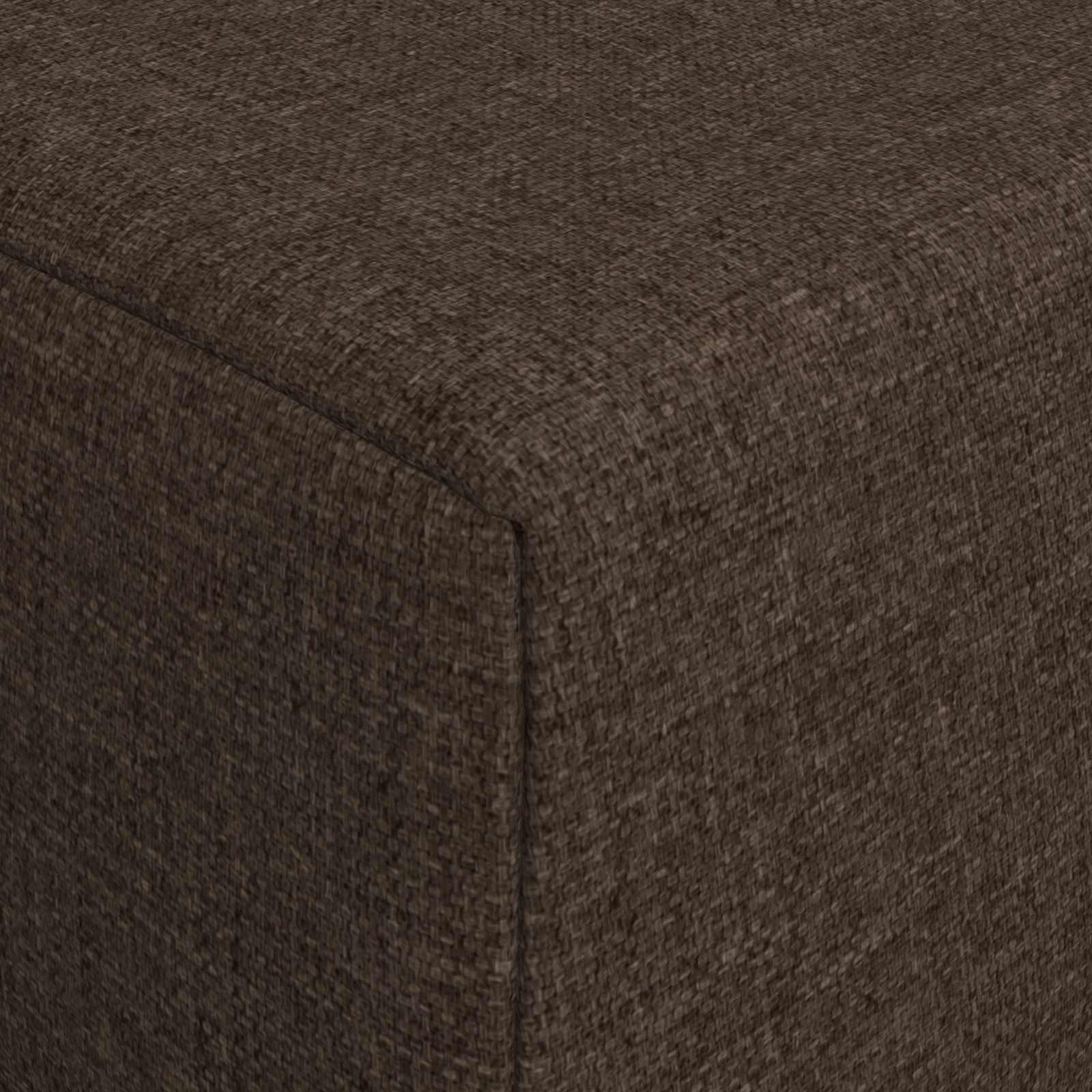 Klappsofa Bett Taupe 200 x 70 x 10 cm Stoff