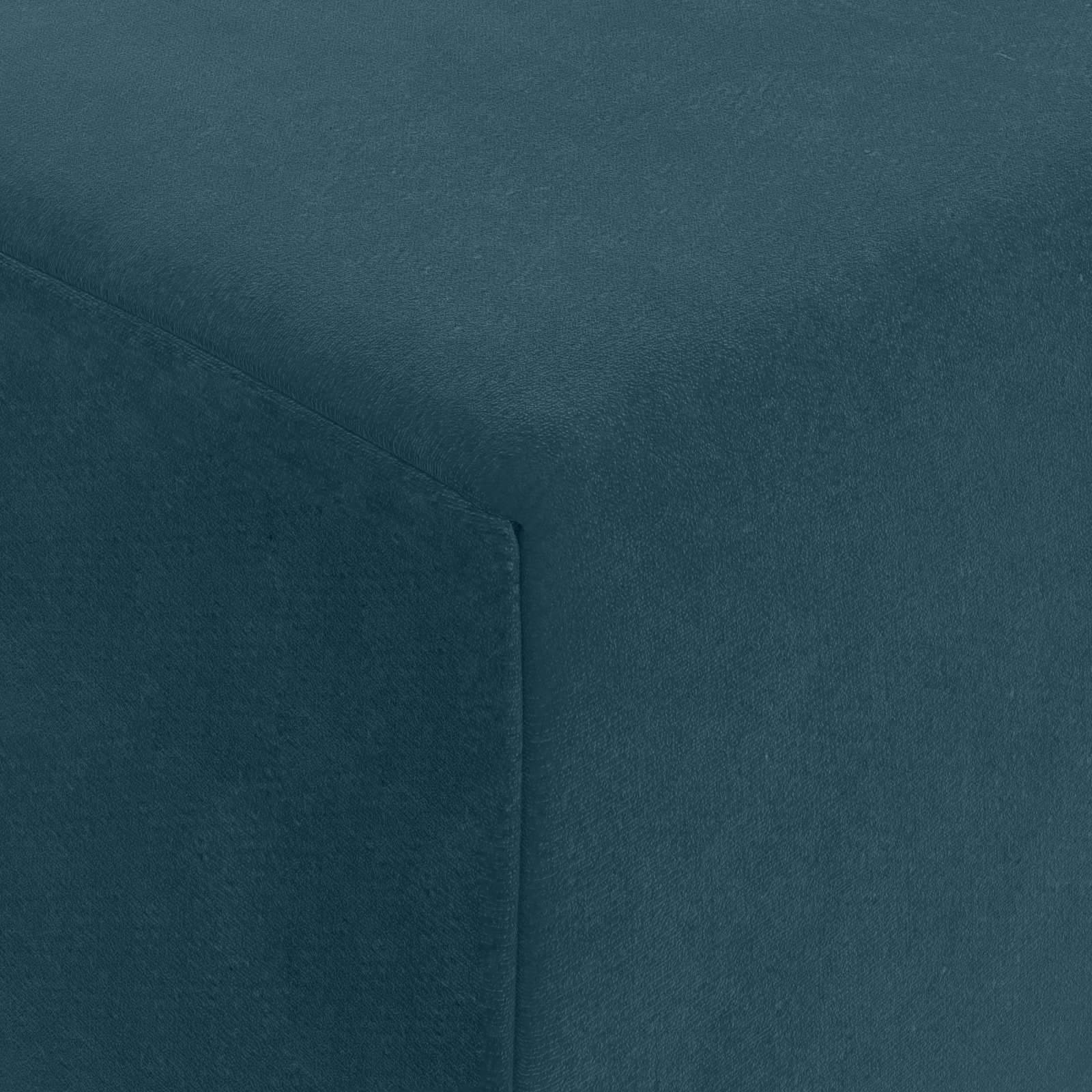 Klappsofa Bett Blau 200 x 70 x 10 cm Samt