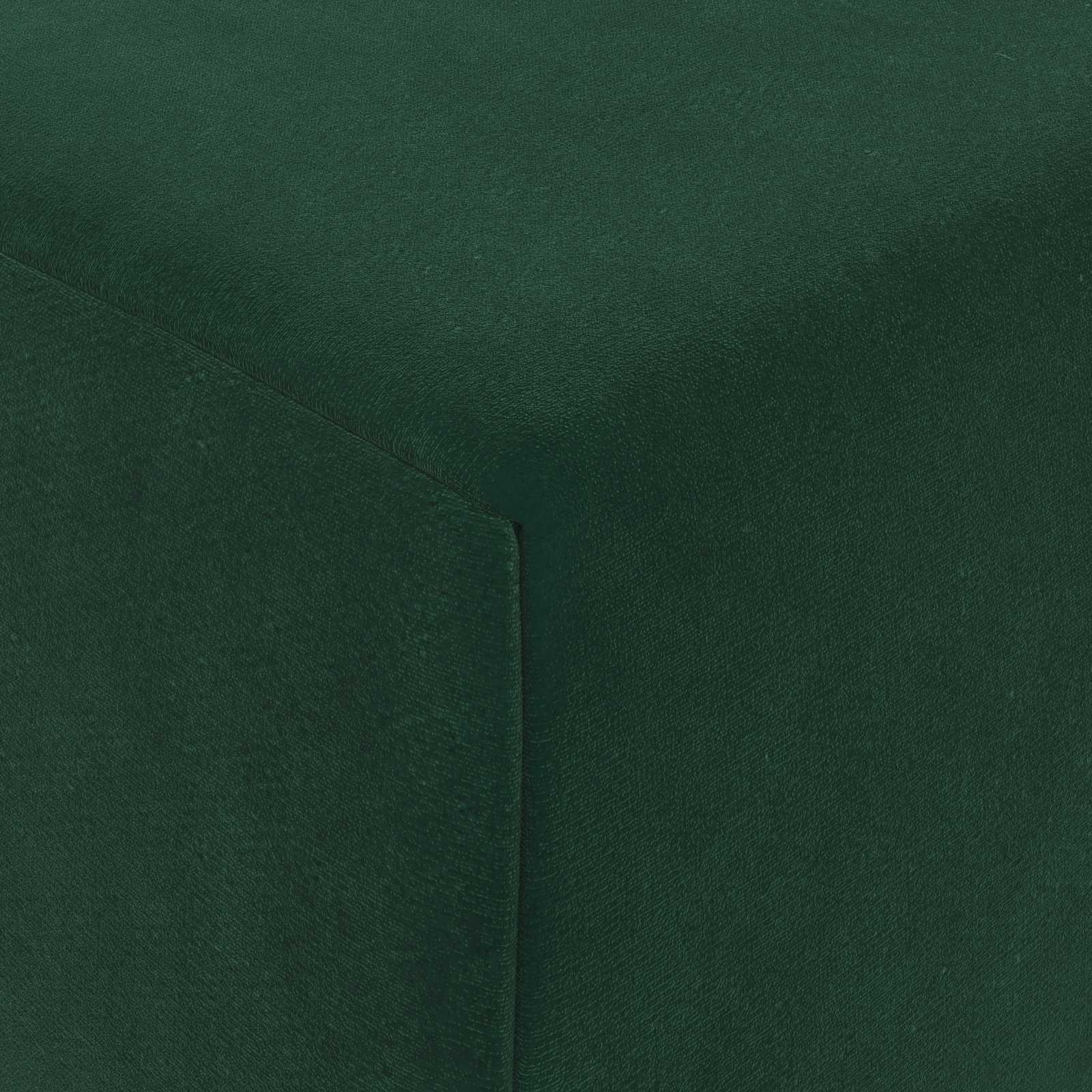 Klappsofa Bett Dunkelgrün 200 x 70 x 10 cm Samt