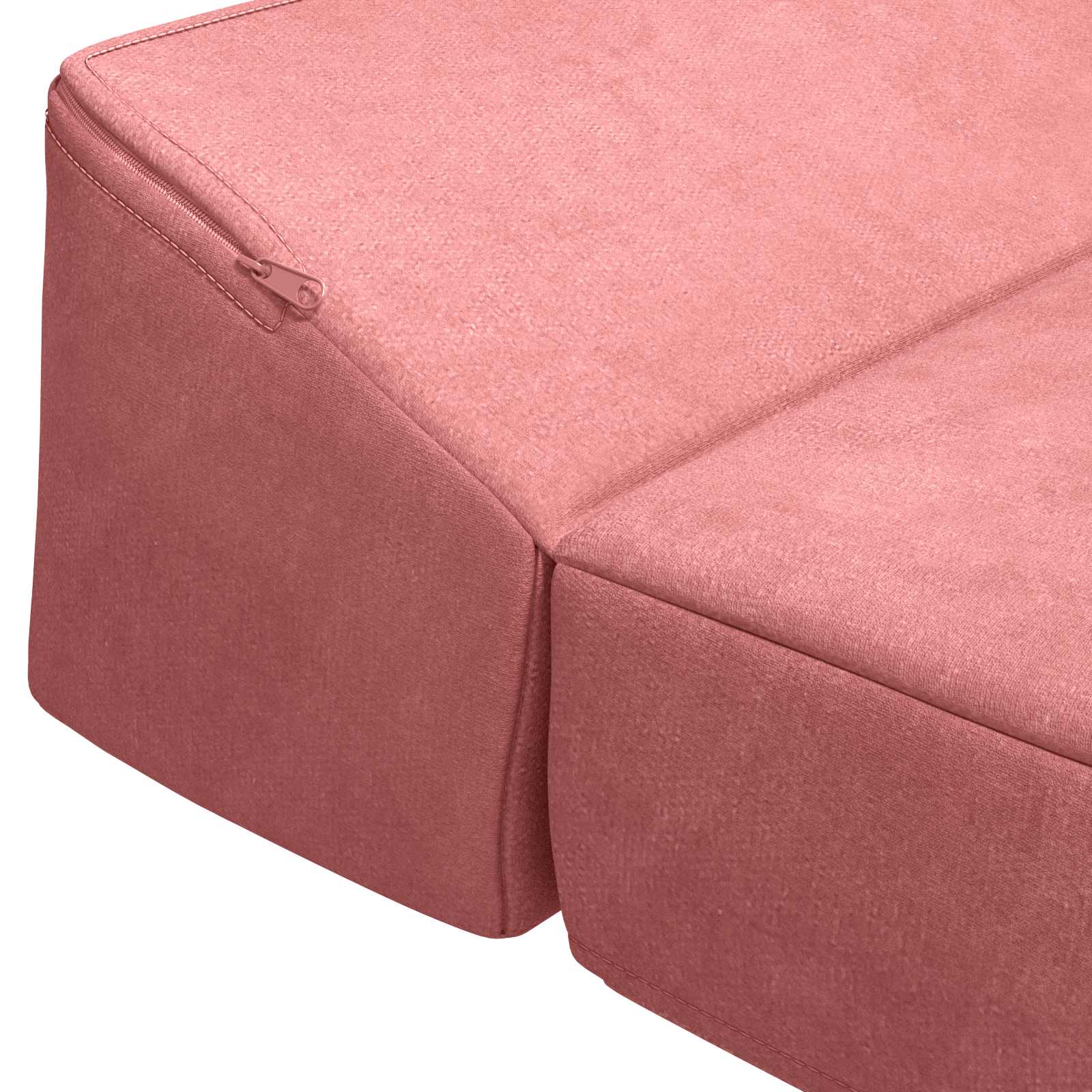 Klappsofa Bett Rosa 200 x 70 x 10 cm Samt