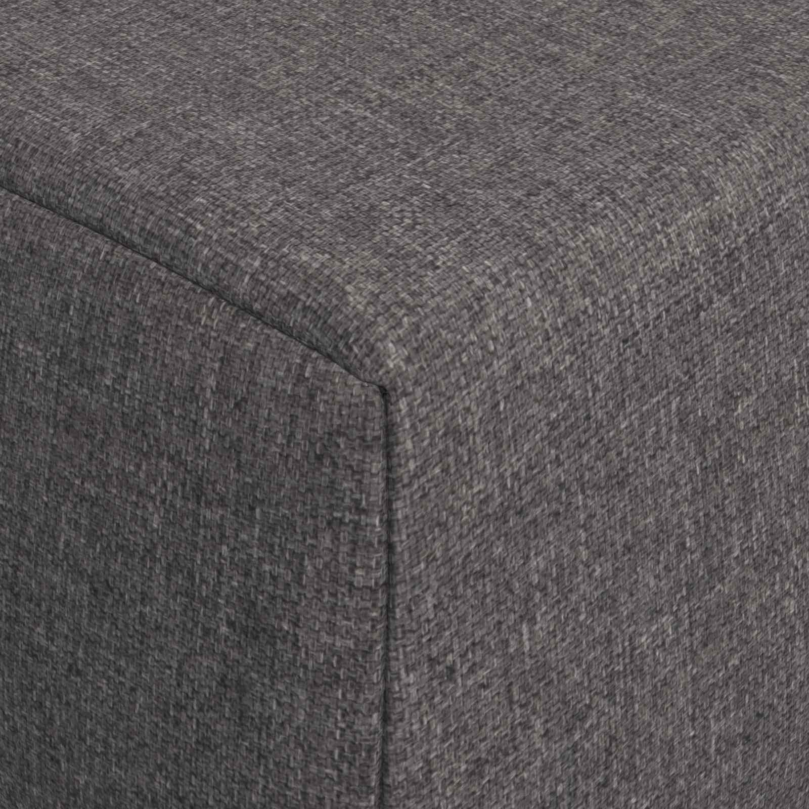 Klappsofa Bett Hellgrau 120 x 60 x 49 cm Stoff