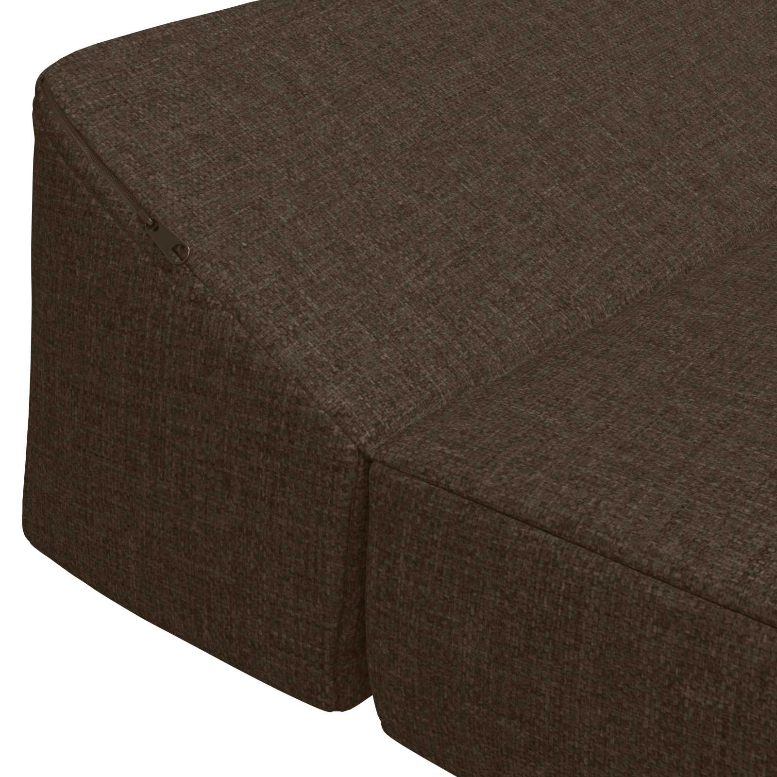 Klappsofa Bett Taupe 120 x 60 x 49 cm Stoff