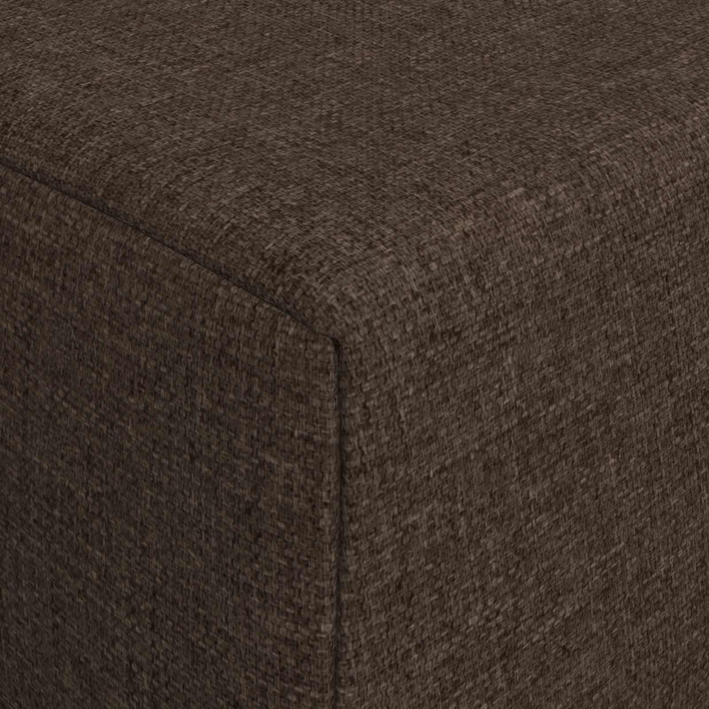 Klappsofa Bett Taupe 120 x 60 x 49 cm Stoff