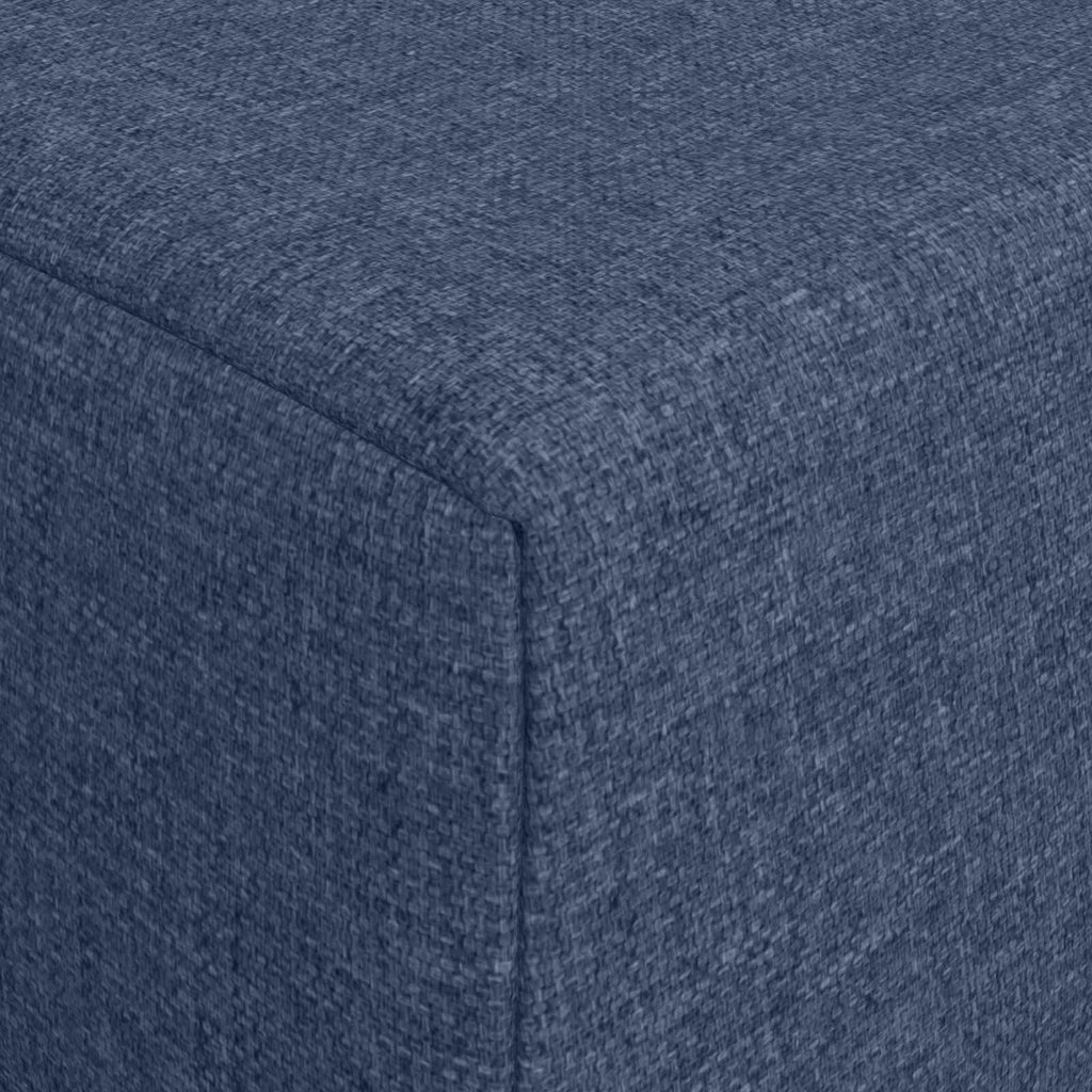 Klappsofa Bett Blau 120 x 60 x 49 cm Stoff