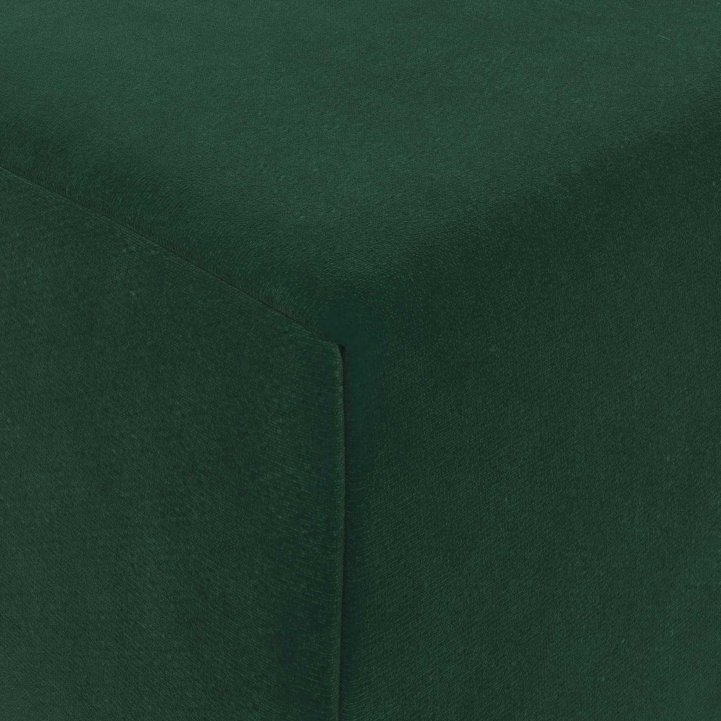 Klappsofa Bett Dunkelgrün 120 x 60 x 49 cm Stoff