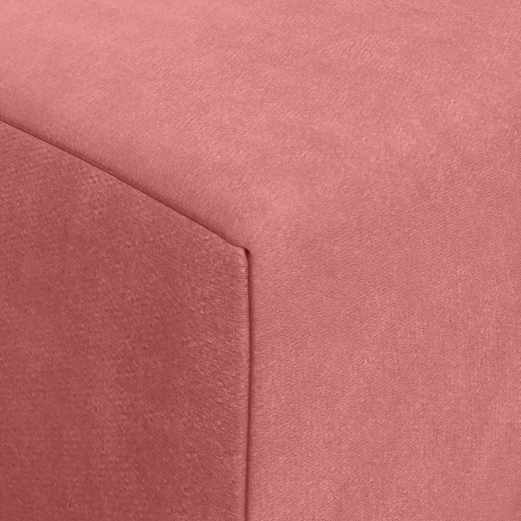 Klappsofa Bett Rosa 120 x 60 x 49 cm Stoff