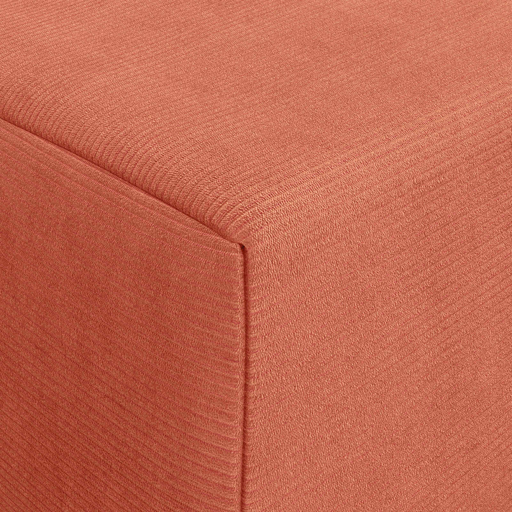 Klappsofa Bett Rot-Orange 120 x 60 x 49 cm Stoff