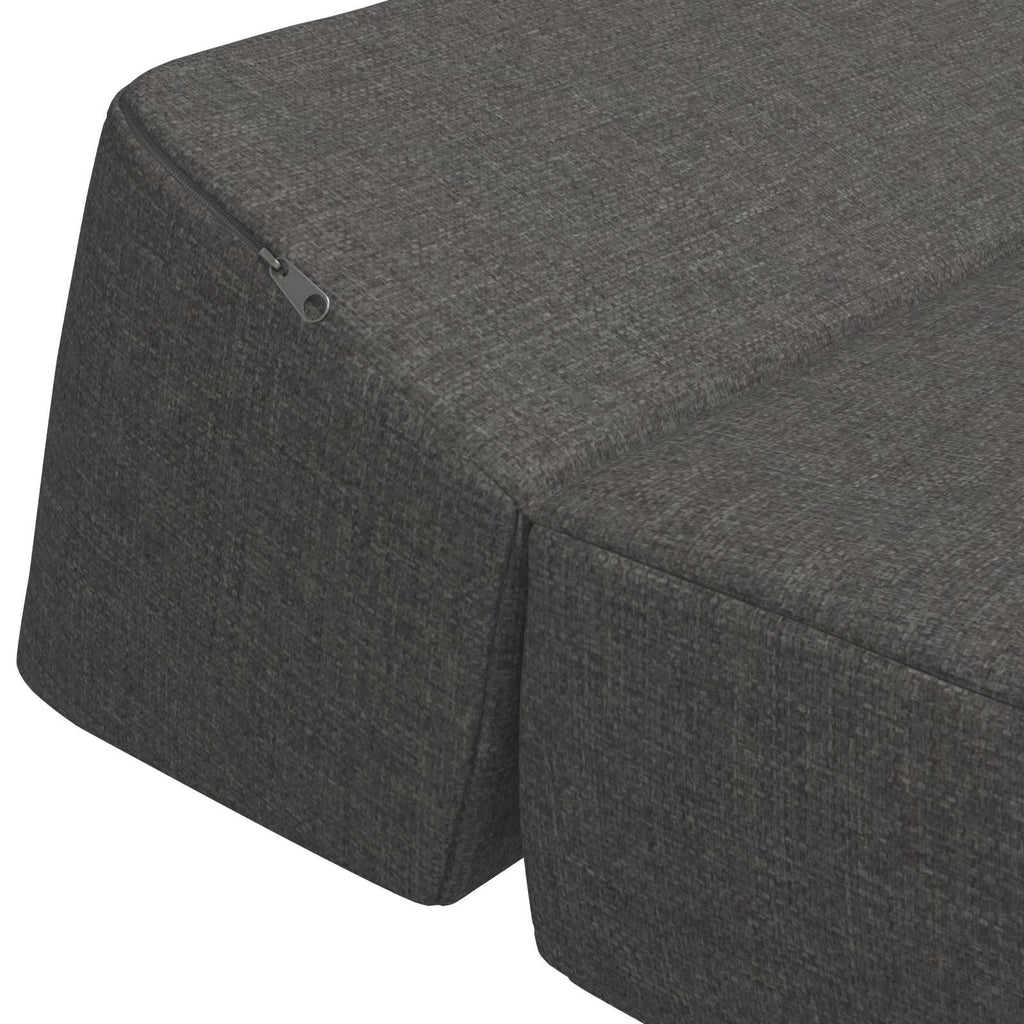 Klappsofa Bett Dunkelgrau 60 x 70 x 41 cm Stoff