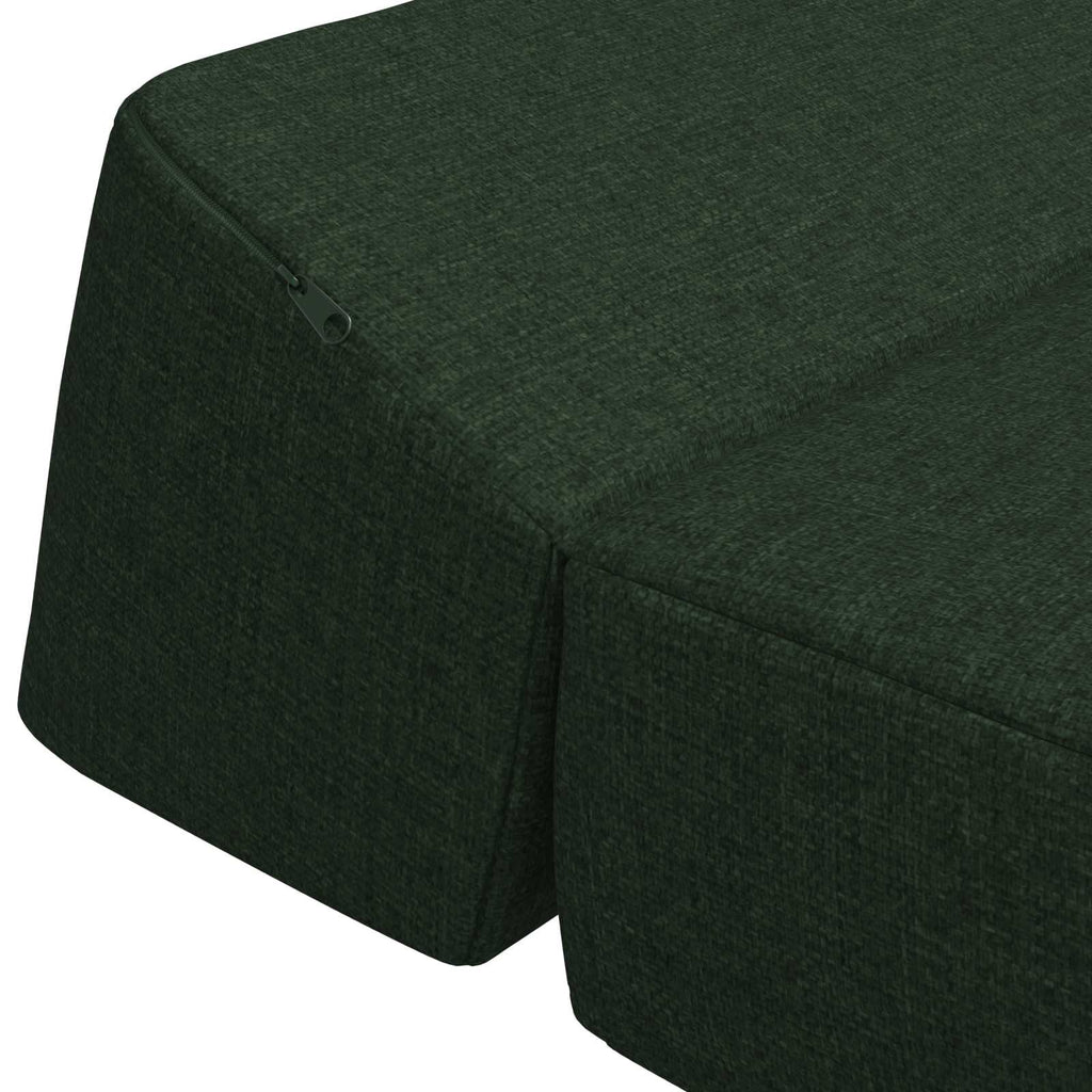 Klappsofa Bett Dunkelgrün 60 x 70 x 41 cm Stoff