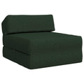 Klappsofa Bett Dunkelgrün 60 x 70 x 41 cm Stoff