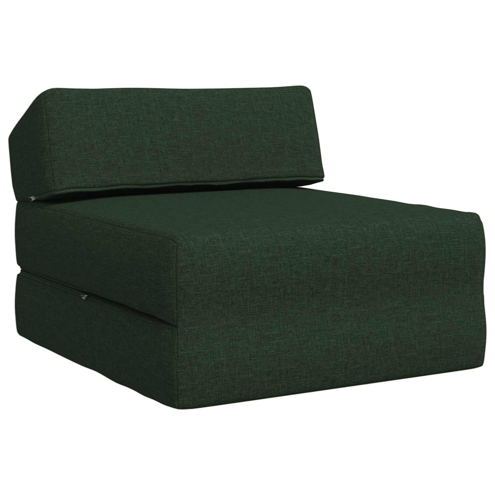 Klappsofa Bett Dunkelgrün 60 x 70 x 41 cm Stoff