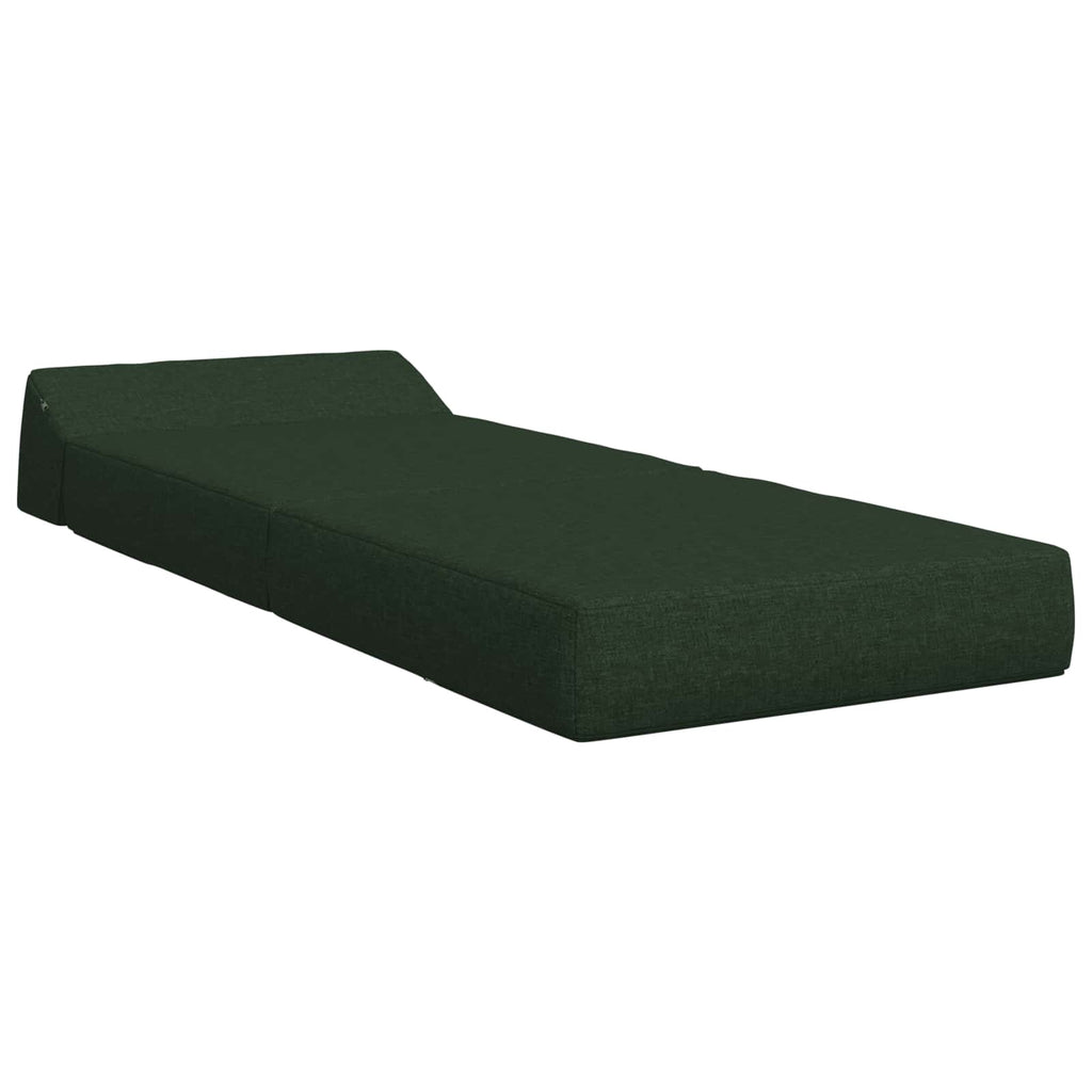 Klappsofa Bett Dunkelgrün 60 x 70 x 41 cm Stoff