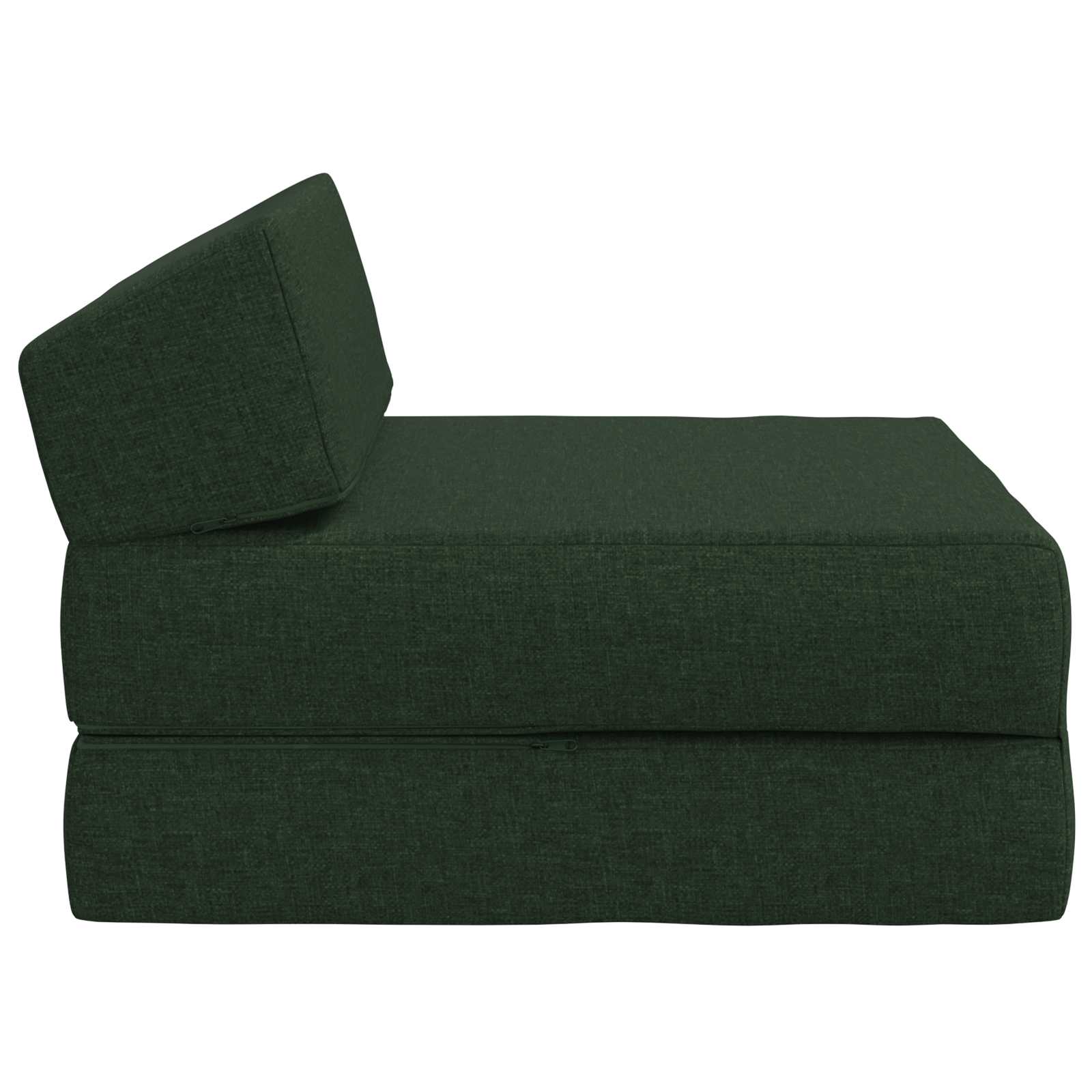 Klappsofa Bett Dunkelgrün 60 x 70 x 41 cm Stoff