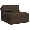 Klappsofa Bett Taupe 60 x 70 x 41 cm Stoff