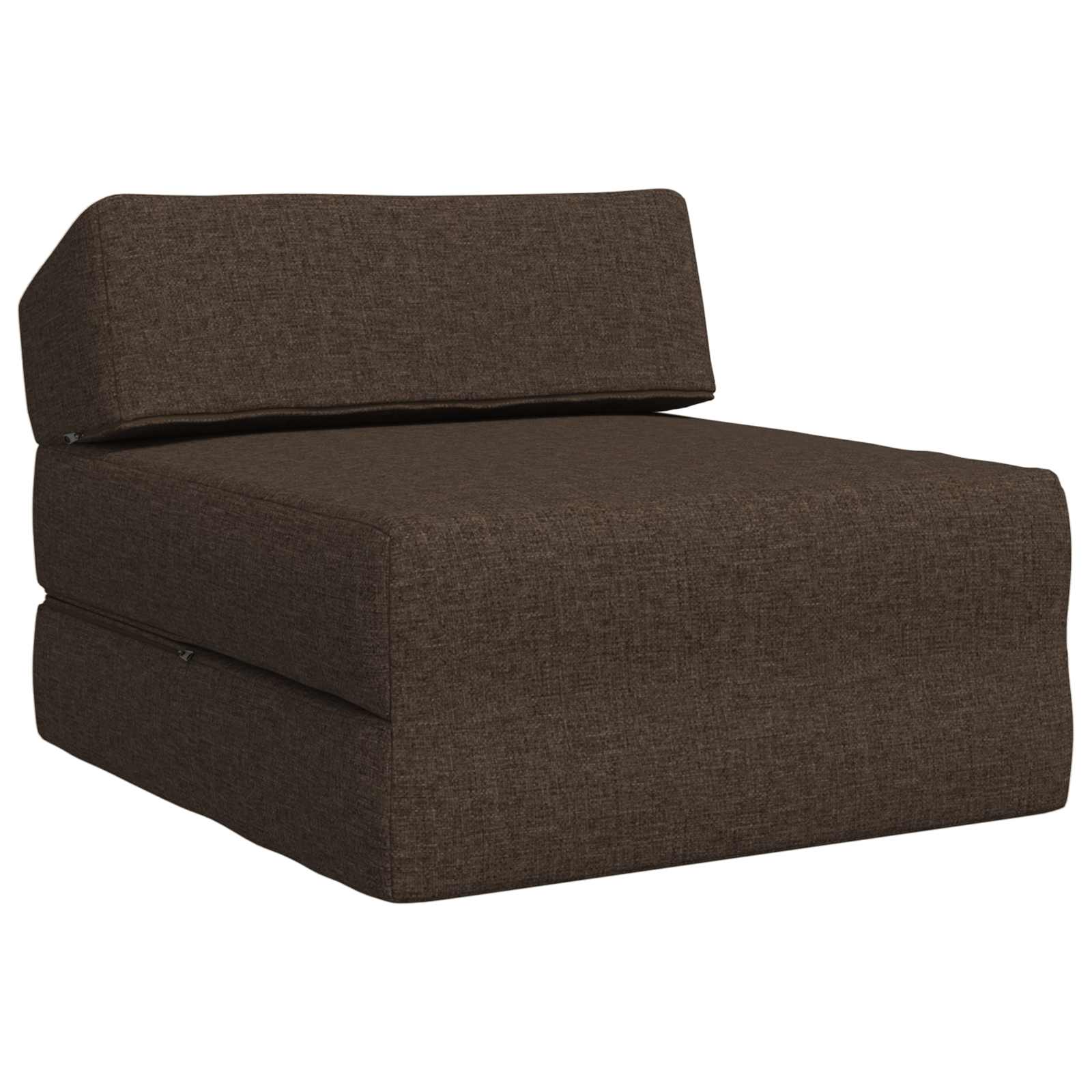 Klappsofa Bett Taupe 60 x 70 x 41 cm Stoff