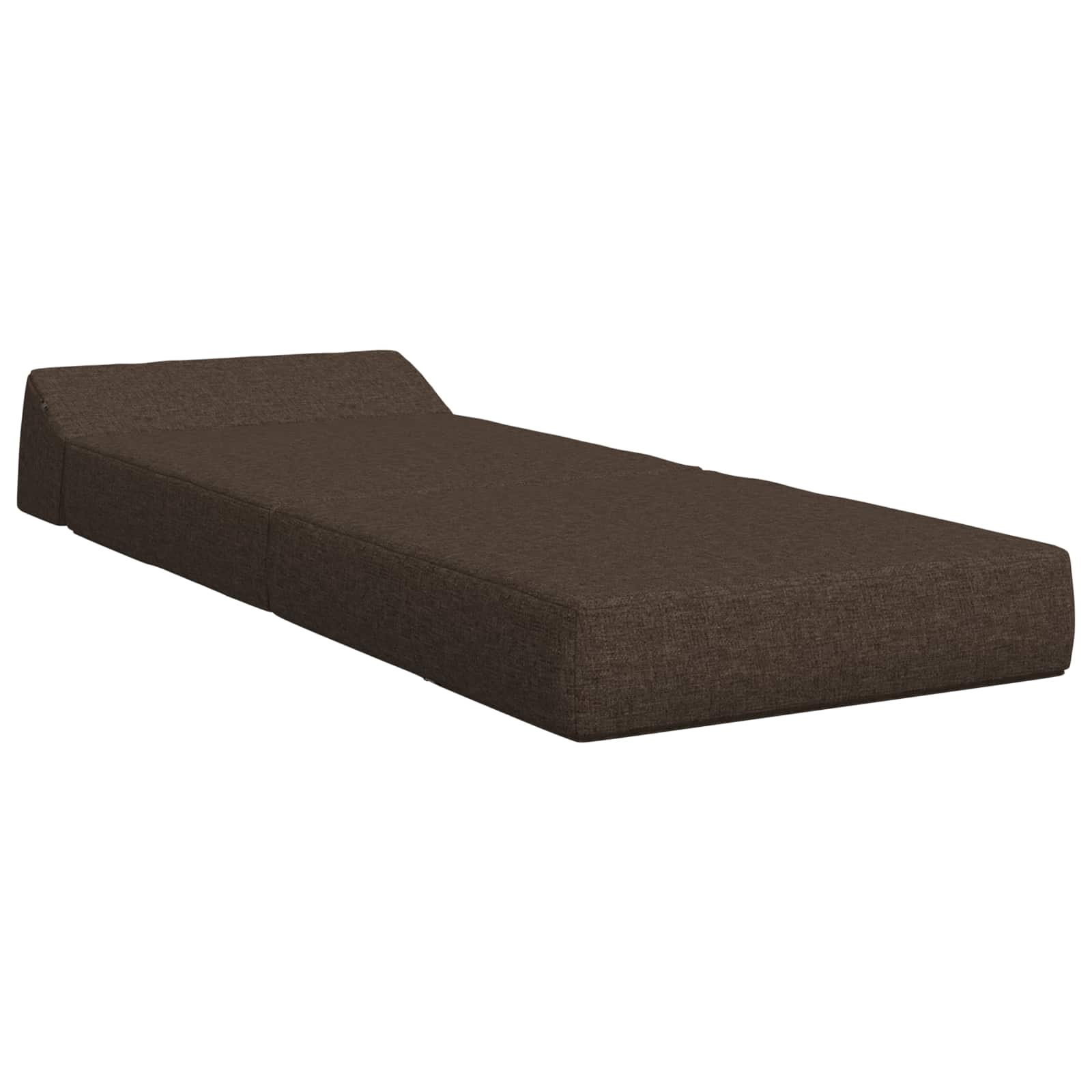 Klappsofa Bett Taupe 60 x 70 x 41 cm Stoff