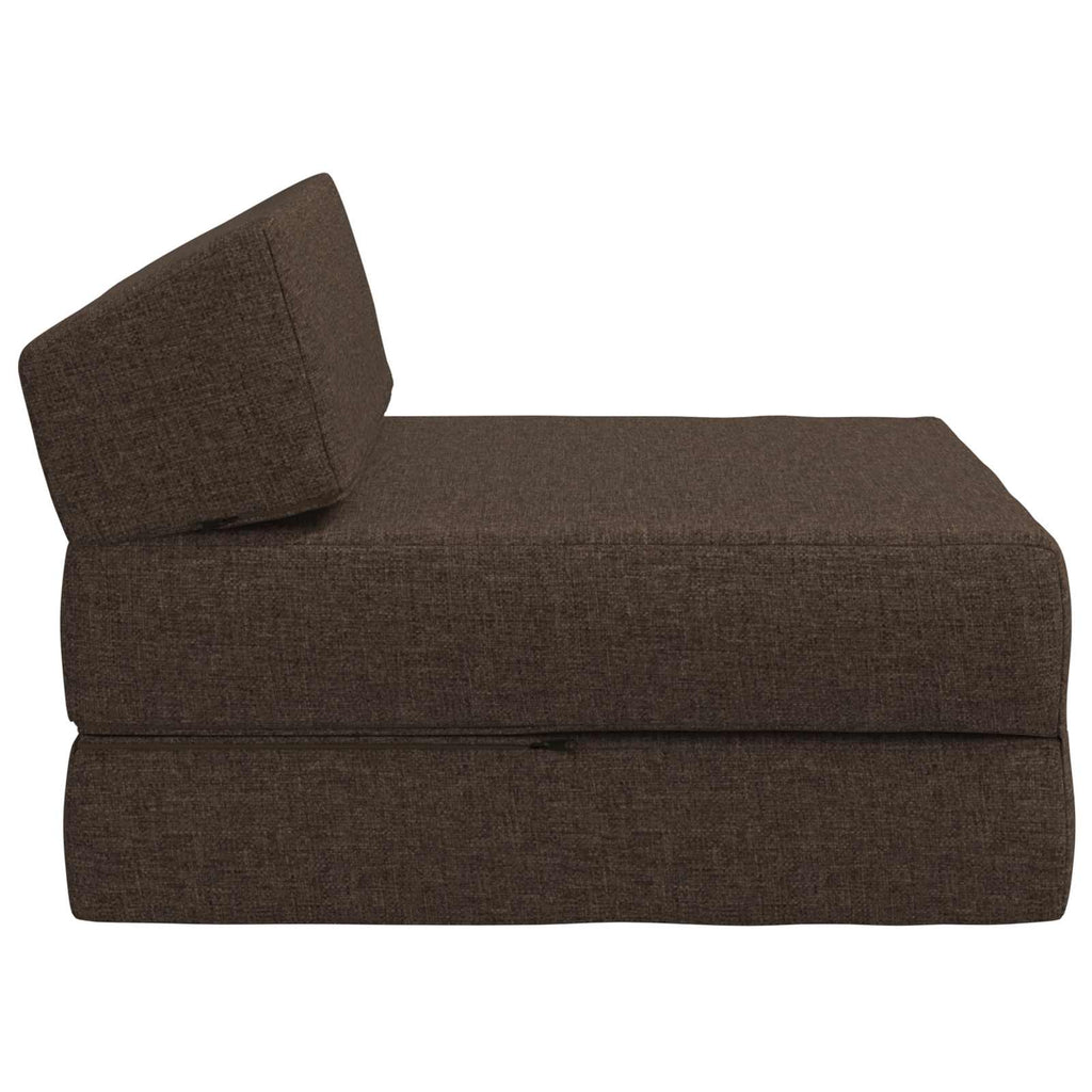 Klappsofa Bett Taupe 60 x 70 x 41 cm Stoff