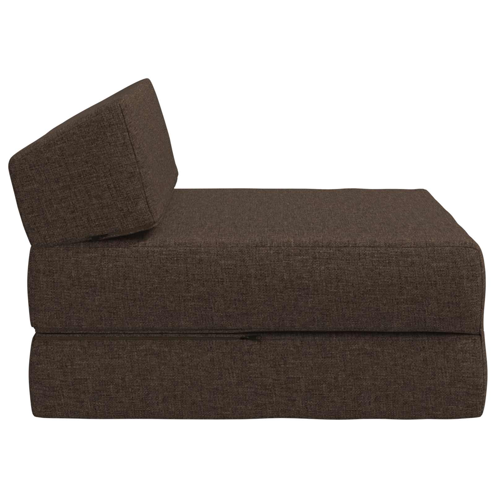 Klappsofa Bett Taupe 60 x 70 x 41 cm Stoff