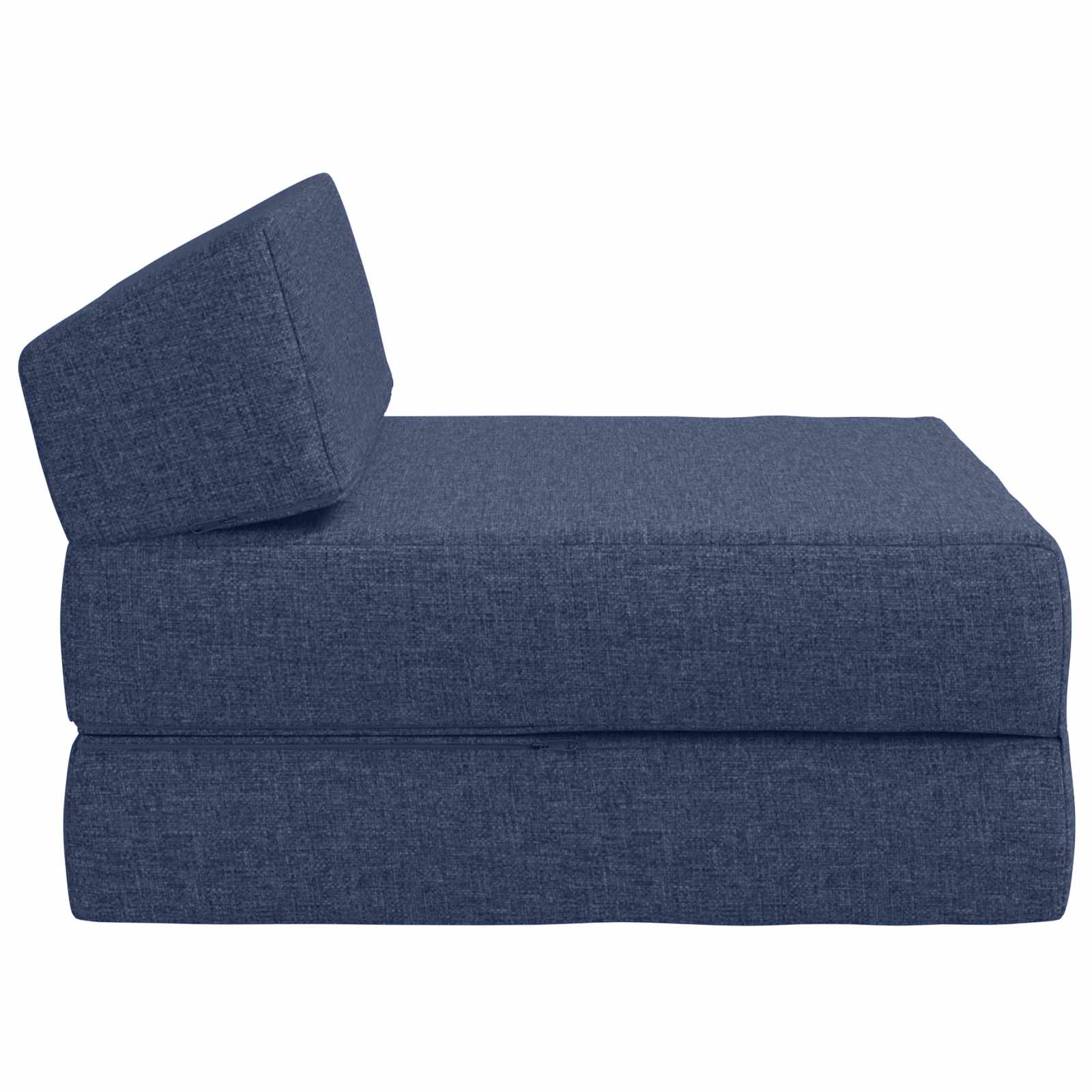Klappsofa Bett Blau 60 x 70 x 41 cm Stoff