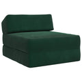 Klappsofa Bett Dunkelgrün 60 x 70 x 41 cm Stoff