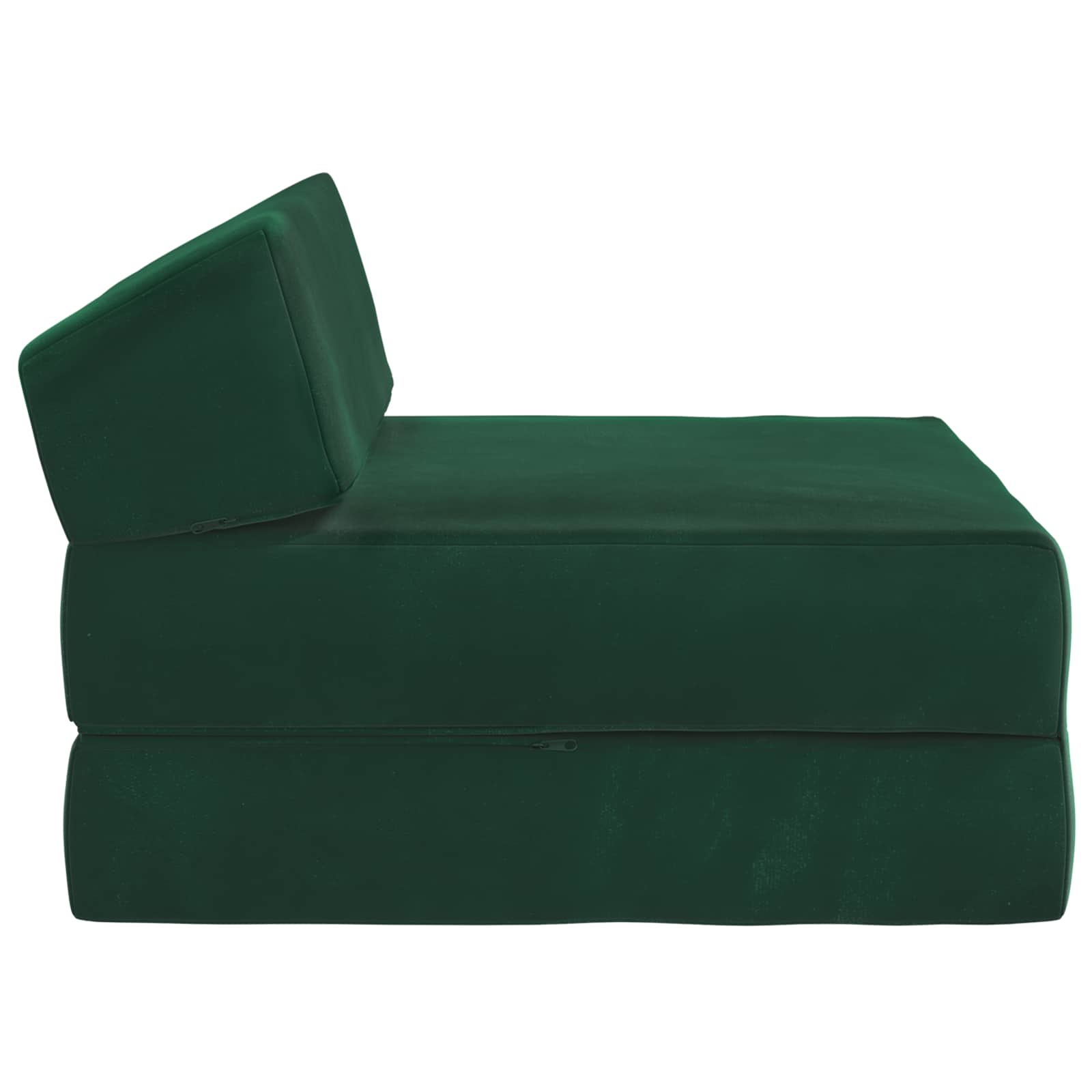 Klappsofa Bett Dunkelgrün 60 x 70 x 41 cm Stoff
