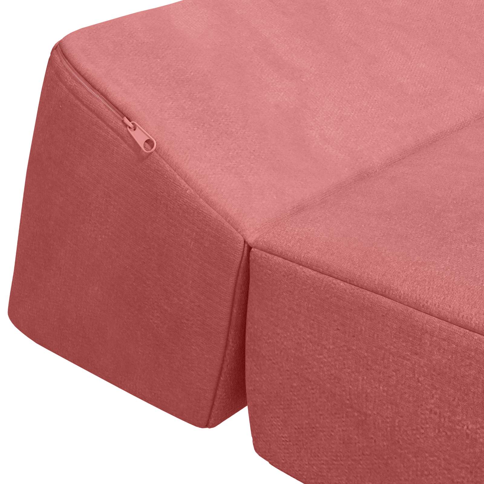 Klappsofa Bett Rosa 60 x 70 x 41 cm Stoff