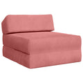 Klappsofa Bett Rosa 60 x 70 x 41 cm Stoff