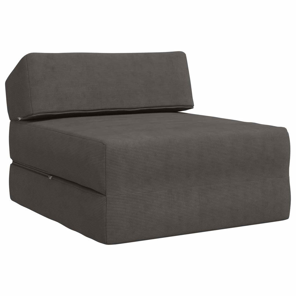 Klappsofa Bett Dunkelgrau 60 x 70 x 41 cm Stoff