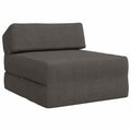 Klappsofa Bett Dunkelgrau 60 x 70 x 41 cm Stoff