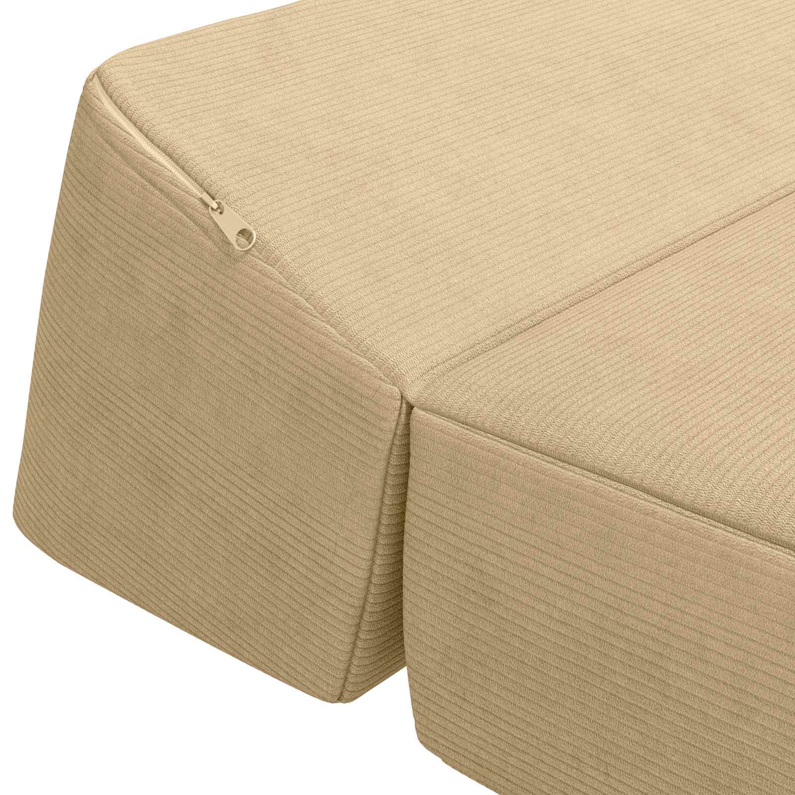 Klappsofa Bett Grün Grau 60 x 70 x 41 cm Stoff